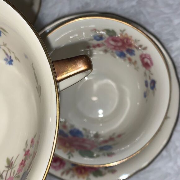 Vintage 1930’s Selb Bavaria Heinrich & Co Tea Cups and Bowls - Picture 11 of 16
